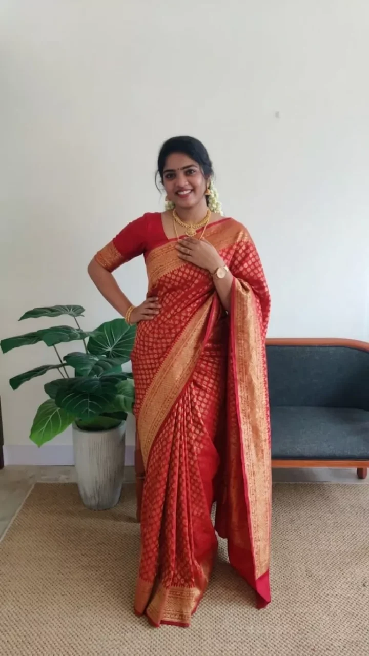 Red Saree